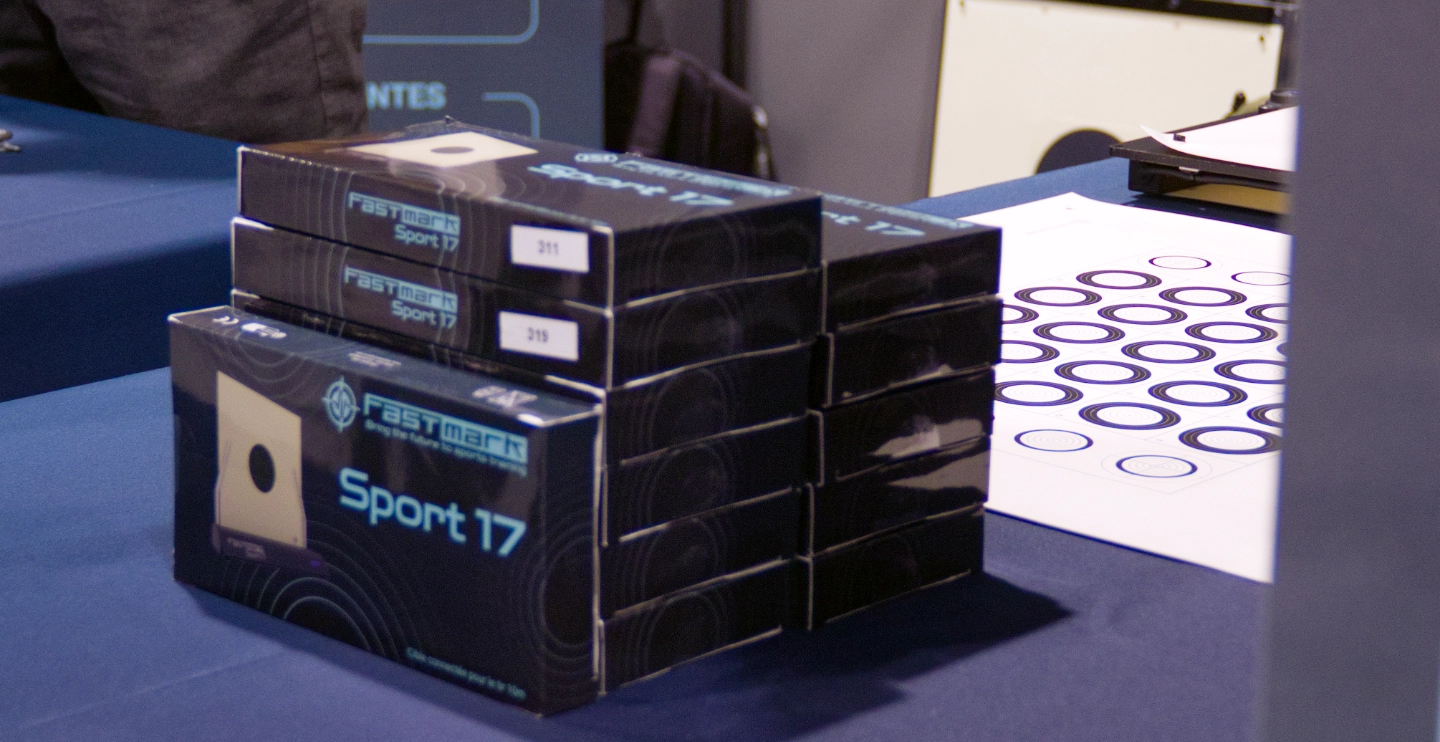 Boîtes FastMark Sport 17 en situation lors d'un événement